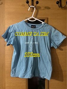 COMME CA ISM コムサイズム　コムサデモード　Tシャツ　100cm 半袖　ブルー