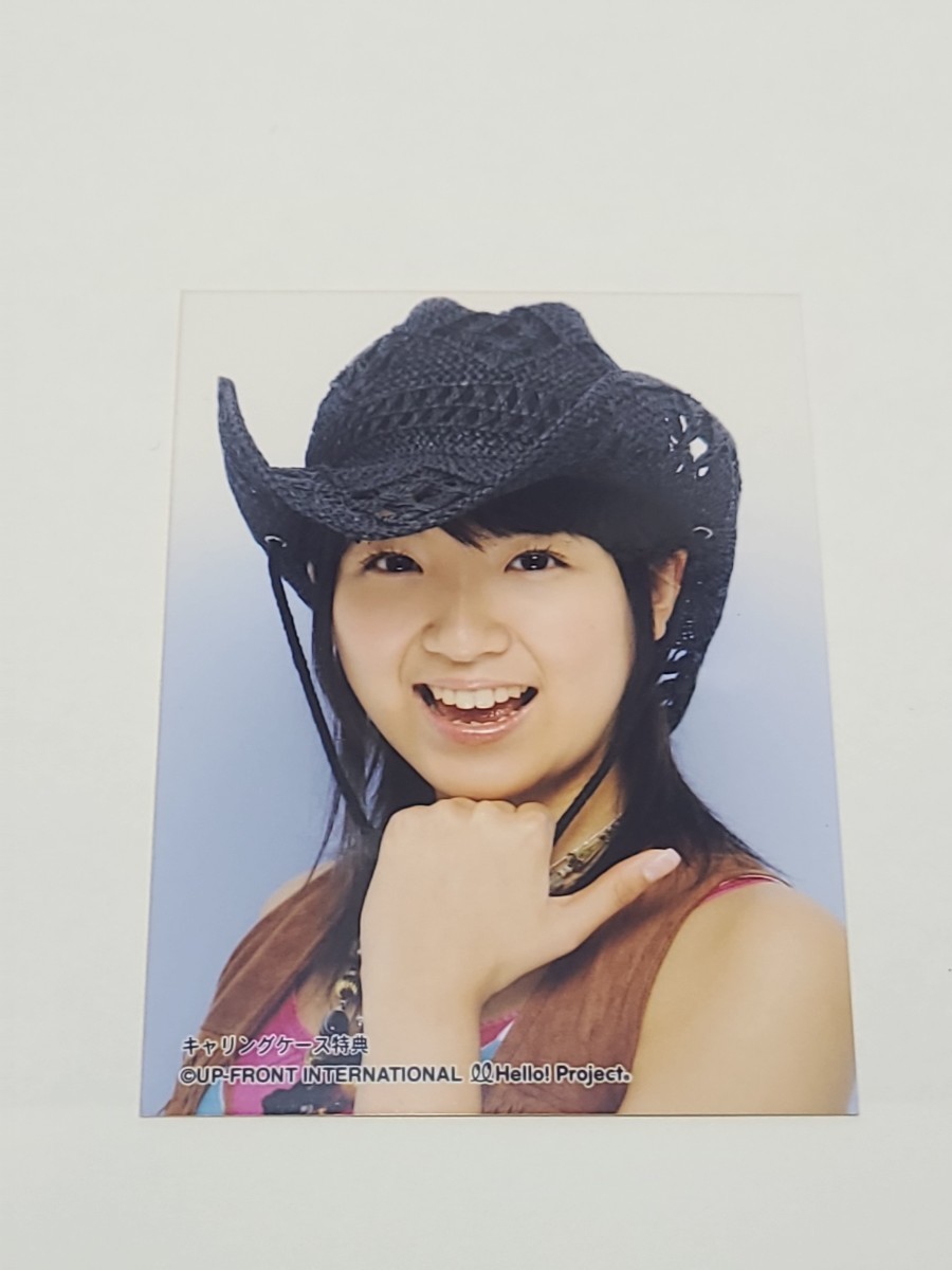 徳永千奈美 Berryz工房 ブロマイド生写真 トレカサイズ キャリングケース特典 非売品 NOT FOR SALE Hello!Project ハロプロ, タレントグッズ, 写真