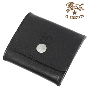 イルビゾンテ コインケース 小銭入れ メンズ レディース IL BISONTE SCP020 PV0005 BK110 新品