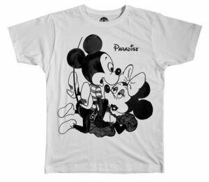 Paradis3 Tシャツ Mickey & Vivienne Tee ホワイト XLサイズ パラダイス