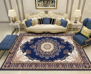 レトロ アメリカ式　豪華　家庭用カーペット　寝室　カーペット 160cm×230cm