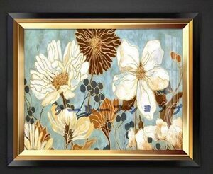 Art hand Auction Flowers Oil Painting Painting 60*40cm, painting, oil painting, still life painting