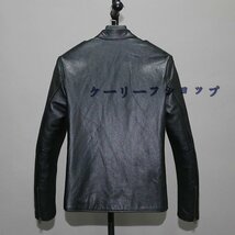 カウハイド 50\'s J-31タイプ ライダース ブラック アビエイタースタイル センチネラ ジャケット 牛革 M-3XL_画像3