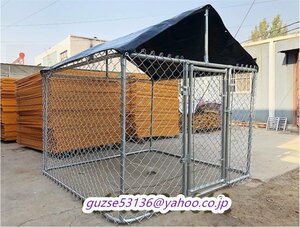  shop manager special selection * dog. basket pet fence wire dog . large dog outdoors pompon drilling .DIY pet cage (2.3*2.3*1.67m)