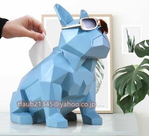 ティッシュケース 犬 フレンチブルドッグ ボックス モダン 北欧 おしゃれ 人気 かわいい インテリア 装飾品 置物