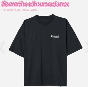 即決 クロミ メンズTシャツ【M-L】新品タグ付き サンリオキャラクターズ KUROMI