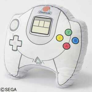 即決 ドリームキャスト コントローラー ダイカットクッション 45×44 新品タグ付き Dreamcast ドリキャス SEGA