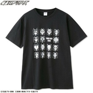 即決 仮面ライダーシリーズ メンズTシャツ【M】新品タグ付き 昭和ライダー 平成ライダー