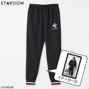 即決 スターダム STARDOM メンズ トラックパンツ 【M】新品タグ＆シール付き 女子プロレス ジュリア ジャージ