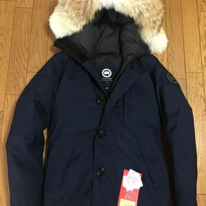 新品同様 CANADA GOOSE × EDIFICE 別注 CRESTON カナダグース クレストン 国内正規品 サザビーリーグ ジャスパー ブラックディスク ラベル