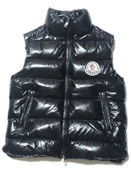 超美品 MONCLER AWAKE NY ダウンベスト TIB MONCLER GENIUS ブラック1 モンクレール ダウン ベスト 国内正規品 モンクレールジャパン