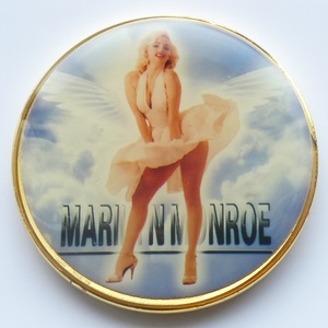 マリリン・モンロー 肖像画コイン メダル Marilyn Monroe Coin
