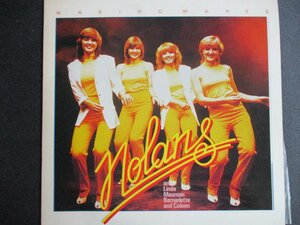 ★とちぎ屋！ＣＢＳレコード【ＬＰレコード THE NOLANS ノーランズ MAKING WAVES メイキング ウェーブス】１９８０年版 全１６曲★