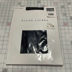 未使用 ラルフローレン RALPH LAUREN ストッキング M～L グラデーションダイヤオペイク ブラック