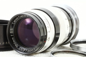 格安品◆Canon キャノンレンズ L 100mm F3.5 Leica Lマウント◆望遠レンズ/A1346