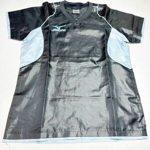 ミズノ MIZUNO 刺繍ロゴ 黒 ブラック スポーツ トレーニング用 ハーフピステ 女性用Lサイズ