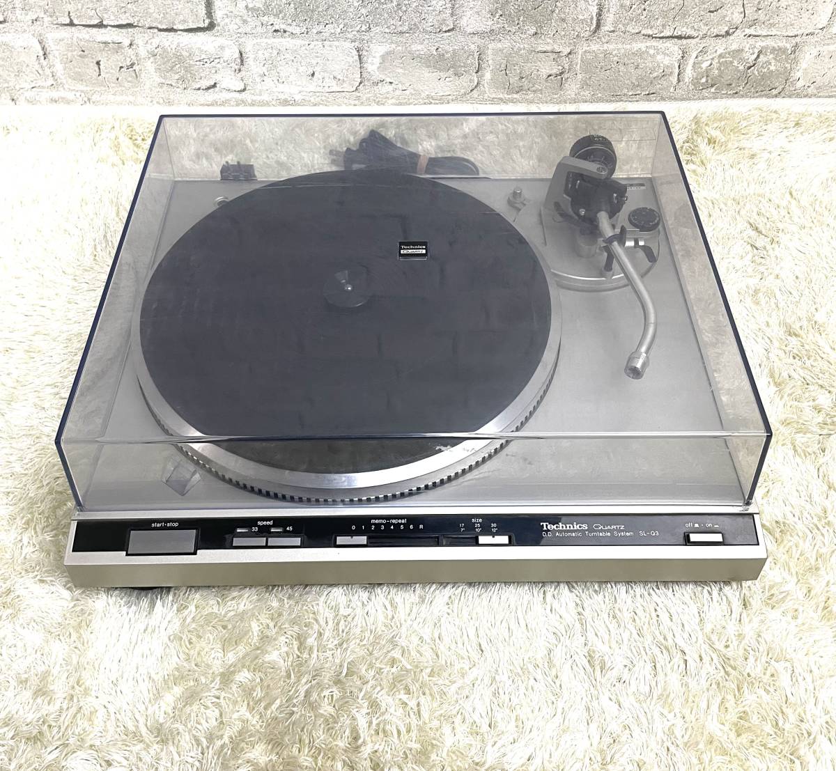 Technics テクニクス SL-Q3 レコードプレーヤー ターンテーブル-