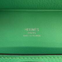 エルメス ジプシエール ミニ ヴェールコミック/シルバー金具 エバーカラー B刻印 HERMES_画像7