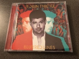 Robin Thicke / ロビン・シック『Blurred Lines/ブラード・ラインズ』CD /Pharrell Williams/T.I./Kendrick Lamar/Timbaland/will.i.am/R&B