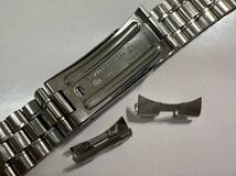 オメガ ステンレスベルト 1098 526 stainless steel ラグ幅19mm用　メンズ ブレスレット OMEGA bracelet 112-1_画像5