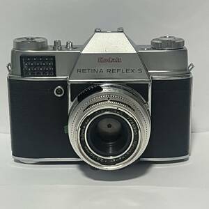  rare KODAK RETINA REFLEX Stekeru lens film camera operation not yet verification 