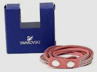 【美品】スワロフスキー ブレスレット ピンク 5030100SWAROVSKI