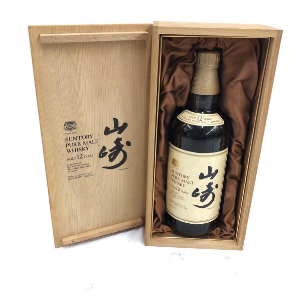 ヤフオク! -「山崎12年 木箱」(ウイスキー) (アルコール)の落札相場