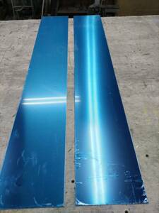  stainless steel cut board hair - line approximately 1100 millimeter 178 millimeter 2 sheets 