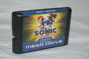  Sega Mega Drive Sonic mega Mix SONIC MEGAMIX Sega Megadrive backup RAM attaching 