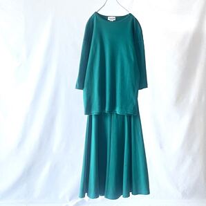 Made in USA アメリカ製グリーントップスフレアスカートセットアップ vintage