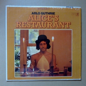 ARLO GUTHRIE「ALICE’S RESTAURANT」米ORIG [初回3色REPRISE]シュリンク美品