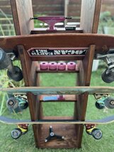 ☆木製スケートボード収納ラック☆スケボーをスマートに収納し、玄関をスッキリ！_画像2