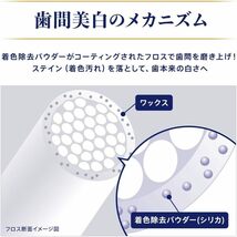 新品 送料無料 10個セット Ora2(オーラツー) プレミアム クレンジングフロス 歯間美白 無香料 ワックス付き 40メートル×10個_画像8