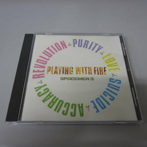 Spacemen 3/Playing With Fire UK盤CD ネオサイケ シューゲイザー My Bloody Valentine LOOP Spiritualized Spectrum Darkside Telescopesの画像1