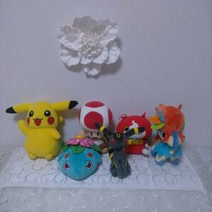 ポケモンピカチュウ他5点＋妖怪ウォッチぬいぐるみ