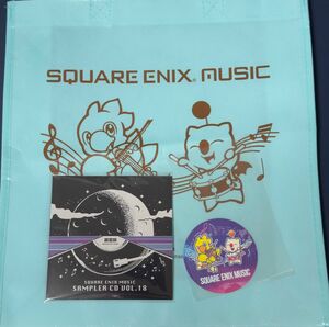 SQUARE ENIX MUSIC SAMPER CD Vol.18 非売品ショッパー＋ステッカー付き CD TGS2023