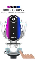 【未使用】ワイヤレス車載充電器, 冷却ファンカップラッ クワイヤレス充電器スタンド、 テスラ自動車に 適合　no.1604_画像4