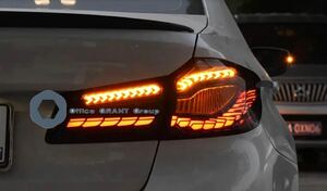 BMW 5シリーズG30 F90 G38 M5 M4 パフォーマンスルック M Performance LEDファイバーテールランプ シーケンシャル　レッド