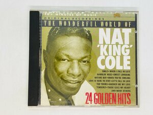 即決CD スウェーデン盤 ナット・キング・コール Nat King Cole / Wonderful world of 24 golden hits / アルバム N04