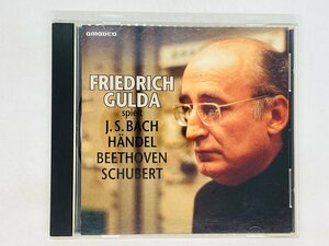 即決CD FRIEDRICH GULDA PLAYS / BACH , HANDEL , BEETHOVEN / フリードリヒ・グルダ アルバム G03