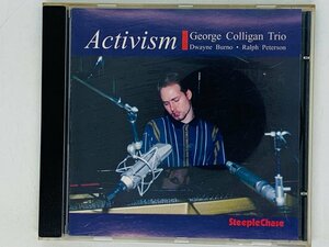 即決CD George Colligan Trio ACTIVISM / Dwayne Burno / SteepleChase ジョージ・コリガン アクティヴィズム ジャズ Z41