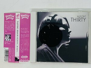 即決CD アレックス・テイト (ザ・スパンデッツ) サーティー / ALEX TAIT THIRTY 帯付き ジャズ アルバム Z40