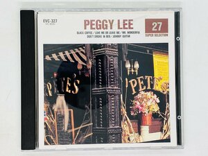 即決CD PEGGY LEE SUPER SELECTION / ペギー リー / BLACK COFFEE アルバム H05