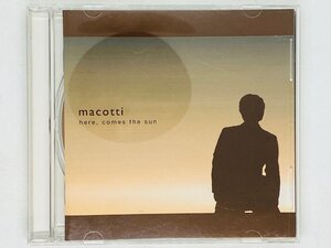 即決CD macotti here comes the sun / 偶然を重ねて 二人の距離 色あせない光 アルバム V03