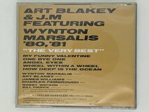 即決CD ART BLAKEY & J.M featuring WYNTON MARSALIS '80,' 81 / アート・ブレーキー / THE VERY BEST ジャズ JAZZ Y10_画像3