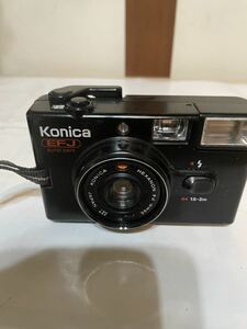 【ジャンク品】コンパクト フィルムカメラ Konica EFJ