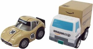 チョロQ amazon.co.jp おもちゃストア10周年記念セット トヨタ 2000GT & トラック/2台セット 未使用