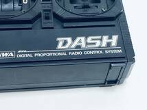 【サンワ 送信機 A21】SANWA DASH AM27MHz プロポ 当時物 通電確認済み_画像3