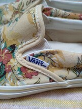 ★送料込み★VANSバンズSLIP ONスリッポン総柄アロハレザー V98R ALOHAスニーカー(箱無し)★ 6インチ24.0センチ★USED美品_画像4