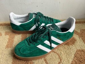 2023年製 アディダス ガゼル インドア 緑 us9 1/2 ガッツレー adidas gazelle indoor